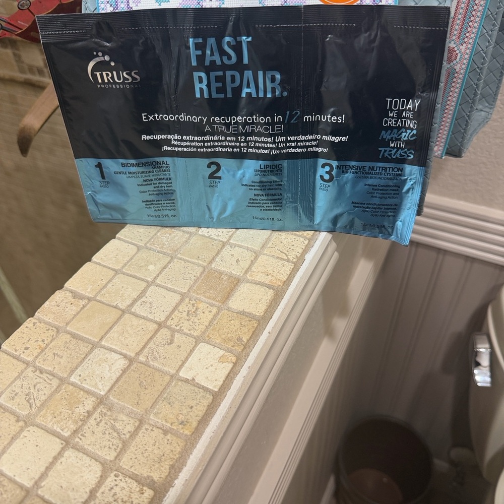 Truss Professional Fast Repair Hair Treatment - Blue